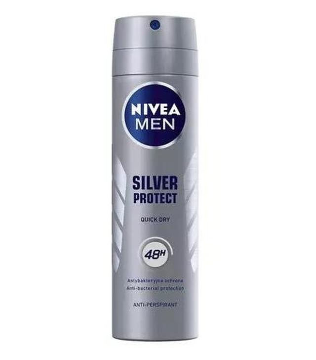NIVEA MEN SILVER PROTECT Antyperspirant 48h, 150 ml