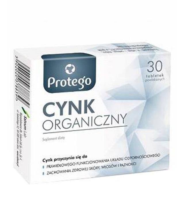 Protego Cynk Organiczny - 30 tabl. - cena, opinie, dawkowanie