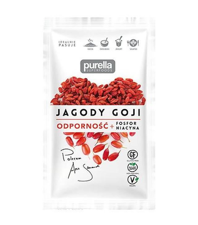 Purella Superfoods Jagody Goji, 45 g - ważny do 2025-08-31