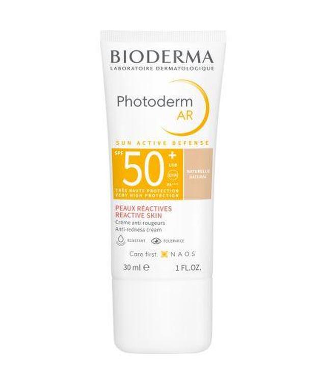 BIODERMA PHOTODERM AR Krem tonujący do cery naczynkowej SPF50+ - 30 ml, cena, opinie, wskazania - ważny do 2025-09-30