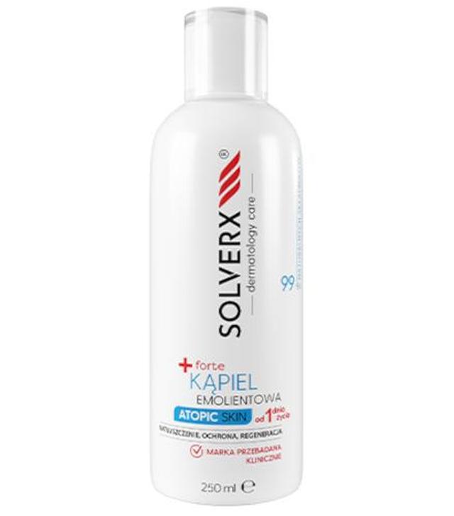 SOLVERX Dermatology Care  Atopic Skin Forte Kąpiel Emolientowa, 250 ml