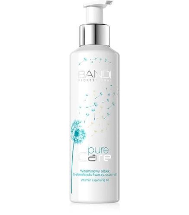 Bandi Pure Care Witaminowy olejek do demakijażu twarzy, oczu i ust, 170 ml