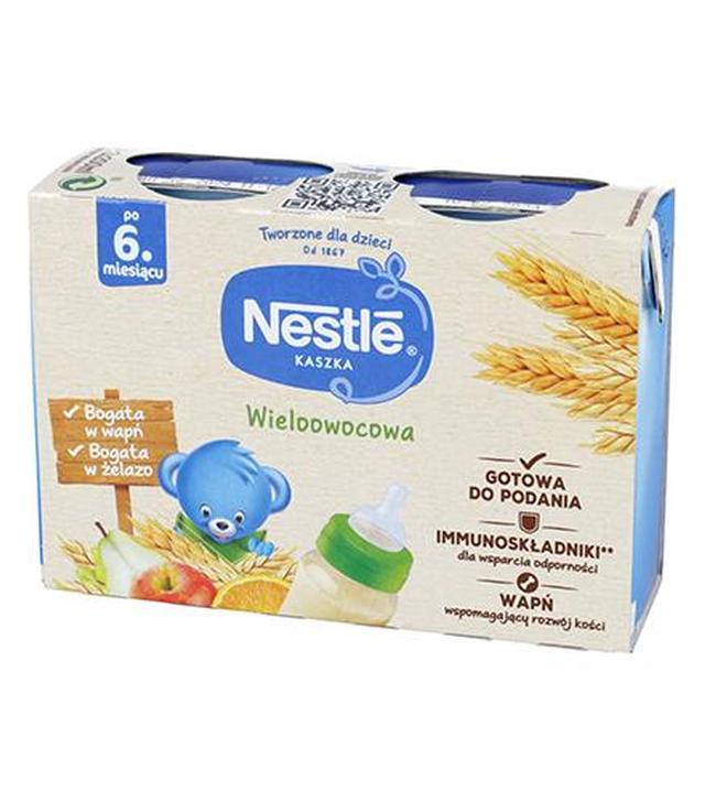 Nestle Kaszka do picia wieloowocowa dla niemowląt po 6. miesiącu, 2 x 200 ml