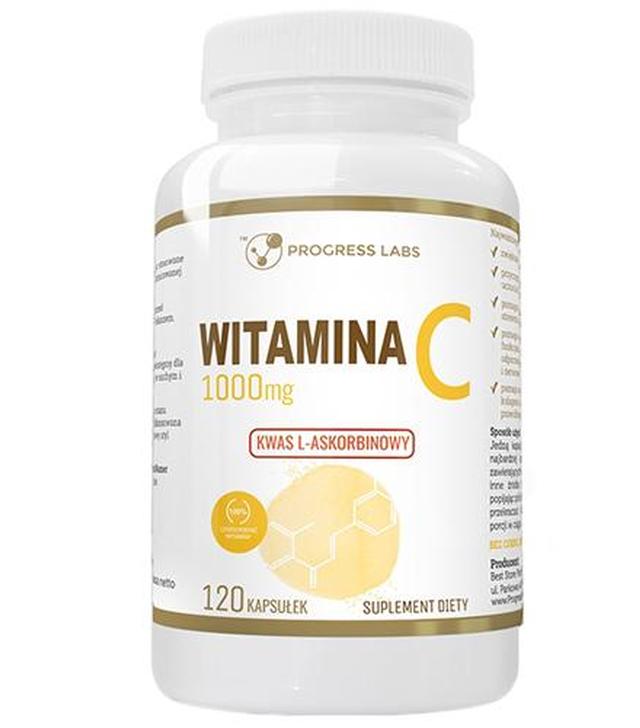 Progress Labs Witamina C 1000 mg - 120 kaps.