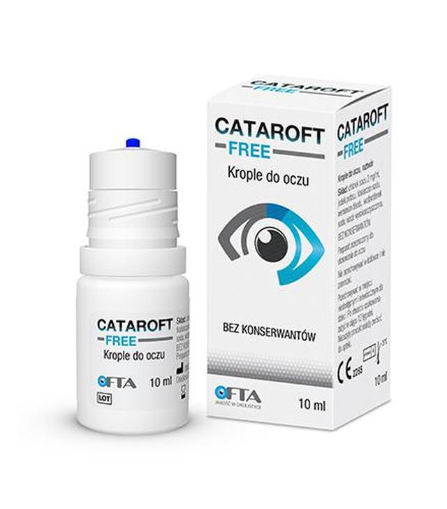 Cataroft Free Krople do oczu, 10 ml, cena, opinie, właściwości