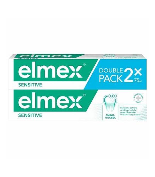 ELMEX SENSITIVE Pasta do zębów wrażliwych, 2 x 75 ml (DUOPACK)