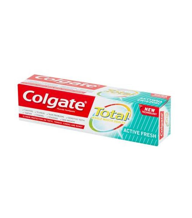 Colgate Total Aktywna Świeżość Pasta do zębów - 75 ml - cena, opinie, właściwości