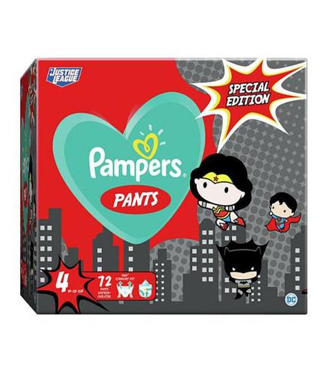 Pampers Pants 4 Pieluchy 9-15 kg Special Edition - 72 szt. - cena, opinie, stosowanie