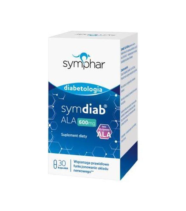 Symphar Symdiab ALA 600 mg, 30 kapsułek