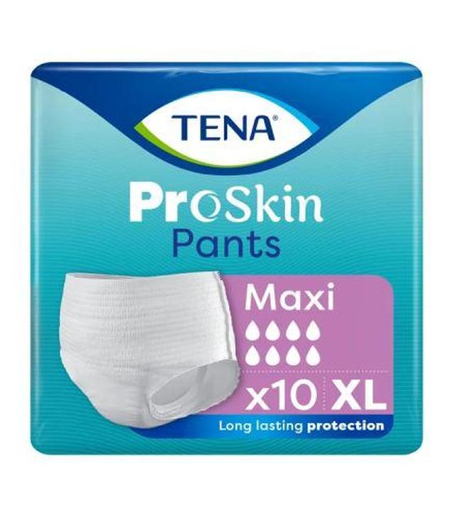 Tena Pants ProSkin Majtki chłonne maxi XL, 10 sztuk