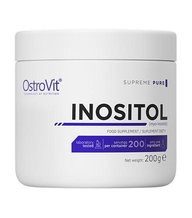 OstroVit Supreme Pure Inositol - 200 g - cena, opinie, właściwości