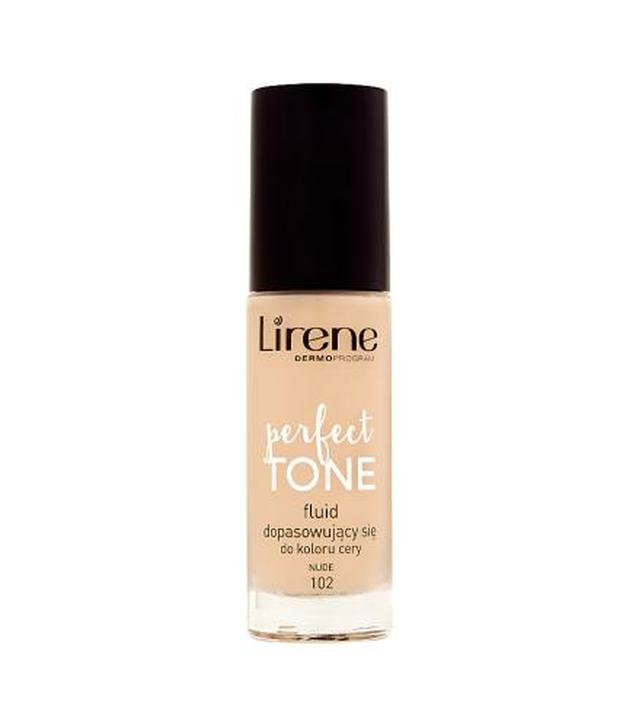 Lirene Perfect Tone Fluid dopasowujący się do koloru cery Nude 102 chłodny, 30 ml, cena, opinie, właściwości