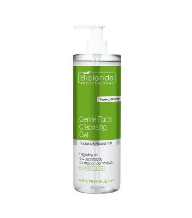 Bielenda Professional Acne Free ProExpert, Żel do mycia i demakijażu oczyszczający łagodny, 500 g