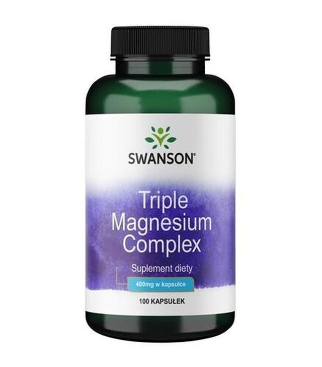 SWANSON Triple Magnesium Complex - 100 kaps.