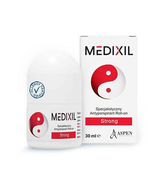 Medixil Strong Antyperspirant Roll-on, 30 ml cena, opinie, właściwości