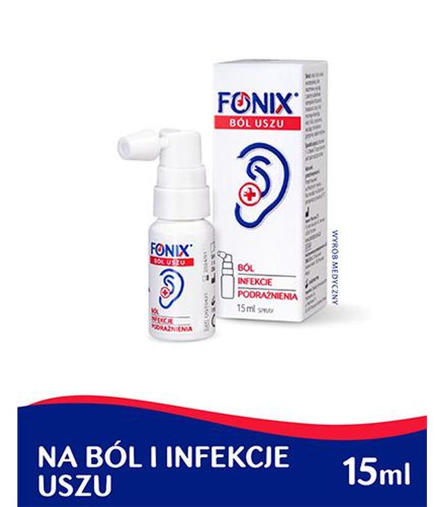 FONIX BÓL USZU Preparat w sprayu, 15 ml