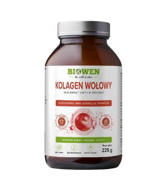 Biowen Kolagen wołowy, 225 g