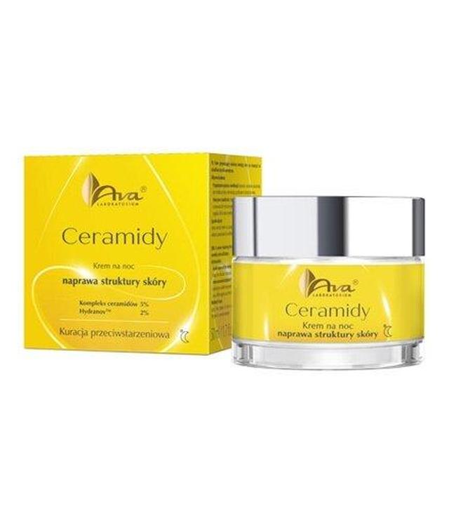 Ava Ceramidy Krem naprawa struktury skóry na noc, 50 ml