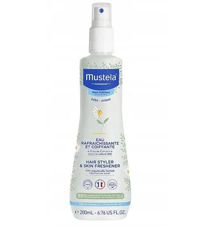 Mustela Odświeżający Spray ułatwiający rozczesywanie włosów, 200 ml