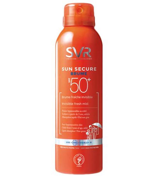 SVR Sun Secure Brume Mgiełka ochronna SPF50+ - 200 ml - cena, opinie, stosowanie