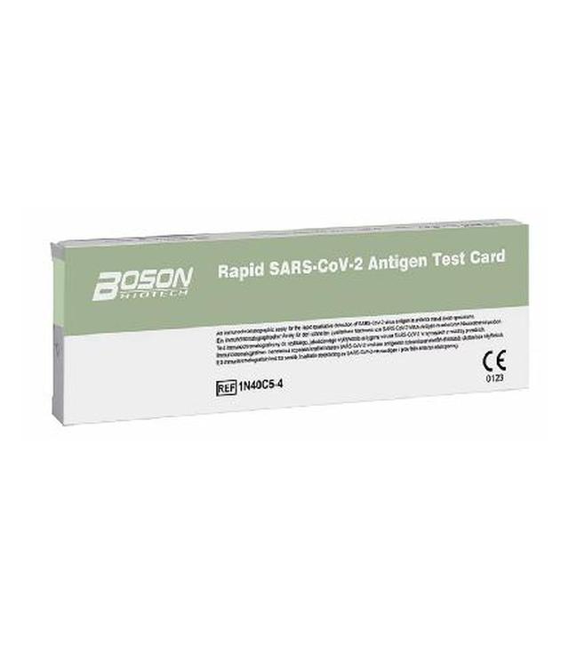 Boson Biotech Rapid SARS - CoV - 2 Antigen Test Card Test antygenowy, COVID-19, 1 sztuka