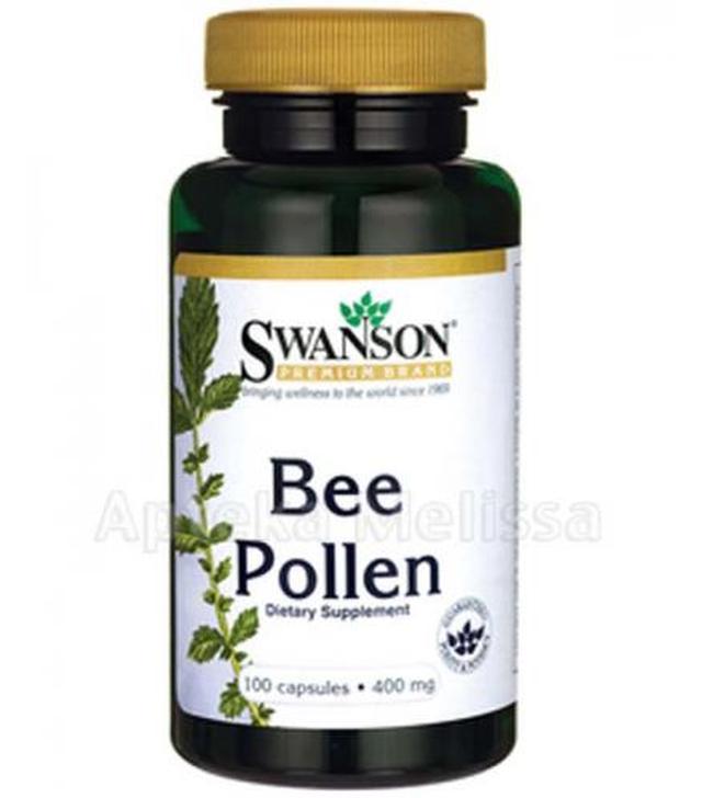 SWANSON Bee Pollen 400mg - 100 kaps.