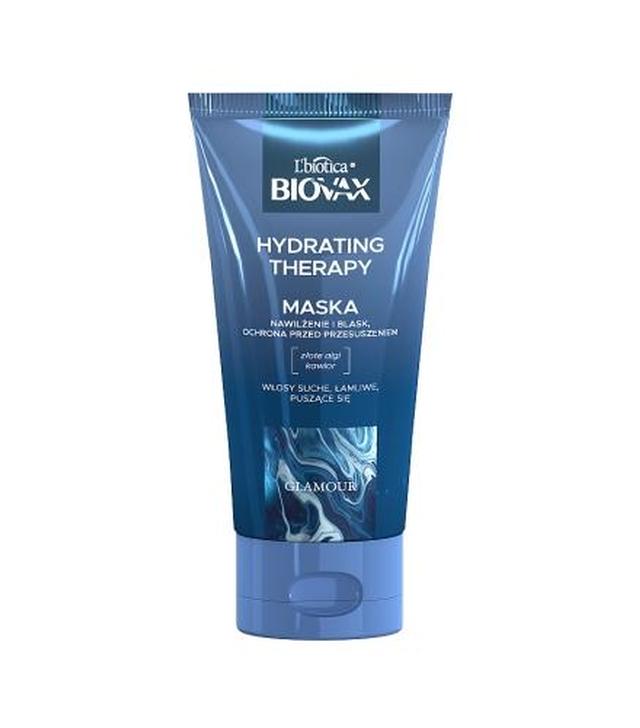 L'biotica Biovax Glamour Hydrating Therapy Maska do włosów, 150 ml