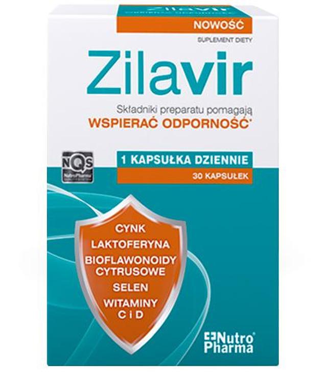 Zilavir - 30 kaps. - na wzmocnienie odporności - cena, opinie, dawkowanie - ważny do 2024-07-31