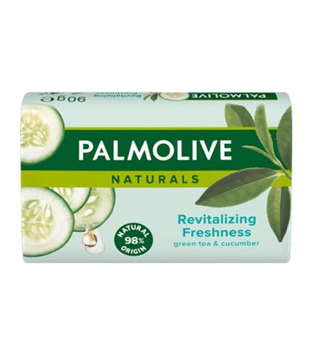 Palmolive Naturals Revitalizing Freshness green tea & cucumber Mydło w kostce, 90 g, cena, opinie, właściwości