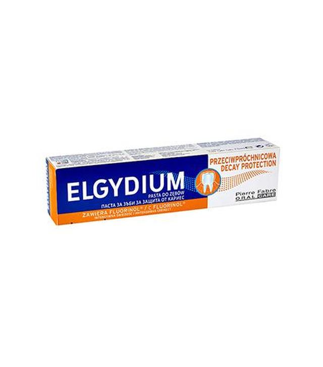 ELGYDIUM Pasta do zębów przeciw próchnicy z fluorinolem - 75 ml