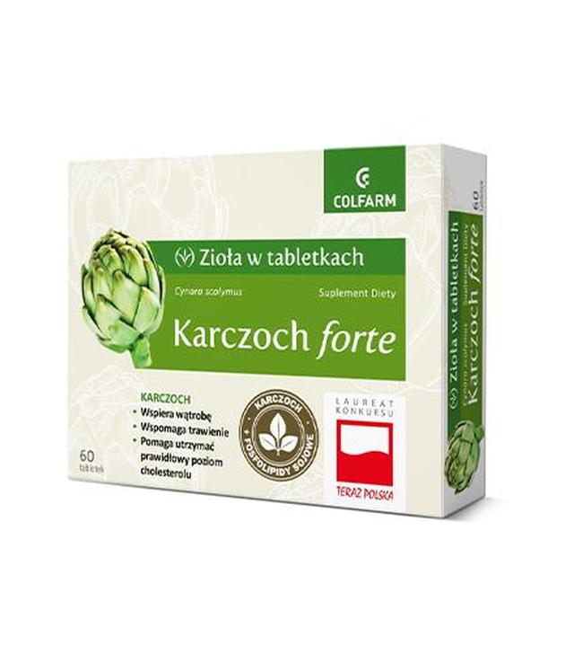 Colfarm Karczoch Forte, 60 tabletek