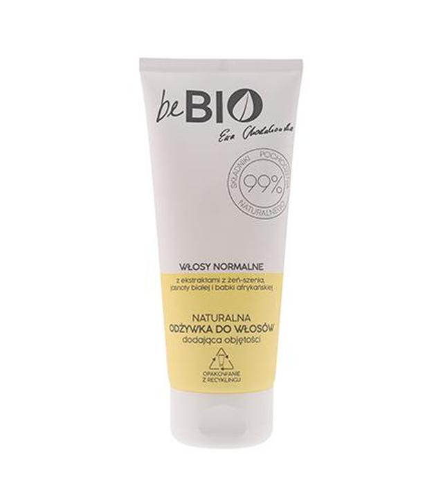 BeBio Naturalna Odżywka do włosów normalnych dodająca objętości, 200 ml cena, opinie, skład