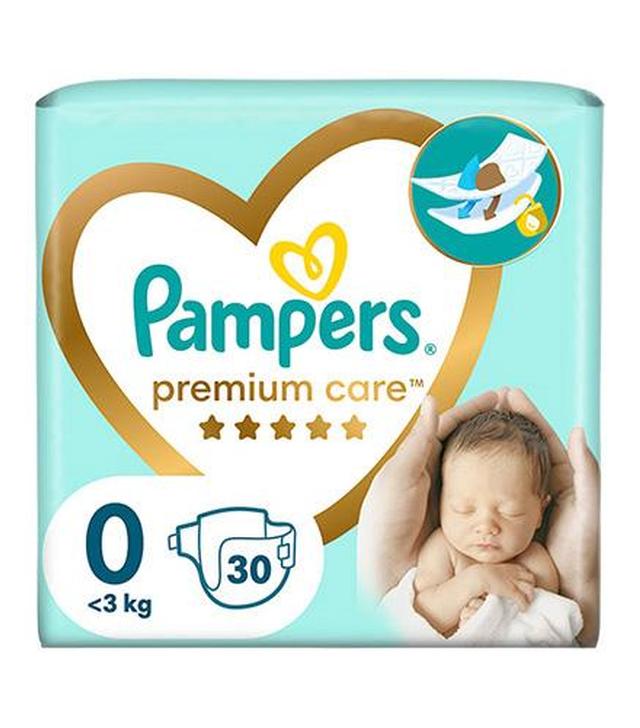 Pampers pieluchy Premium Care New Born, 30 sztuk pieluszek