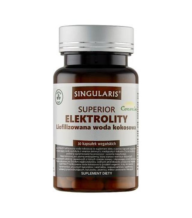 Singularis Superior Elektrolity Liofilizowana woda kokosowa - 30 kaps. - cena, opinie, właściwości