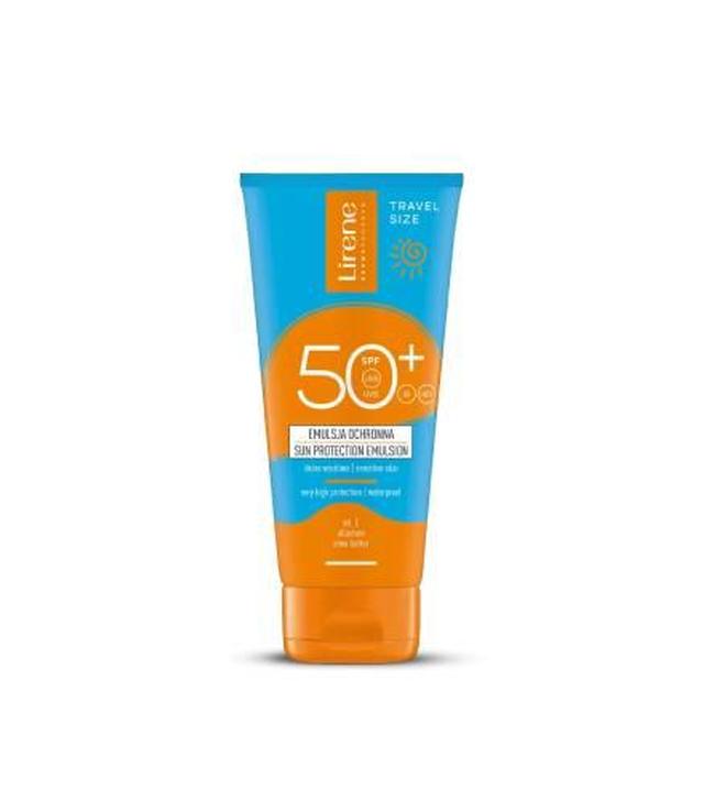 Lirene, Emulsja ochronna SPF 50+ travel size, 90 ml