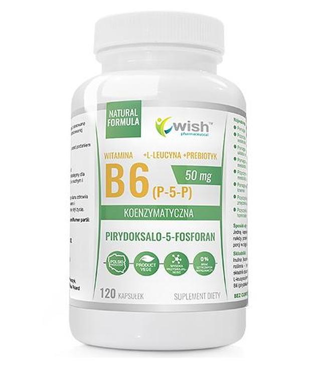 Wish Witamina B6 (P-5-P) 50 mg - 120 kaps. - cena, opinie, właściwości