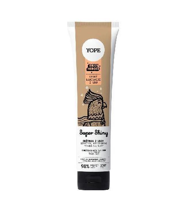 Yope Daily Heroes Super Shiny Odżywka do włosów z lnem, 170 ml