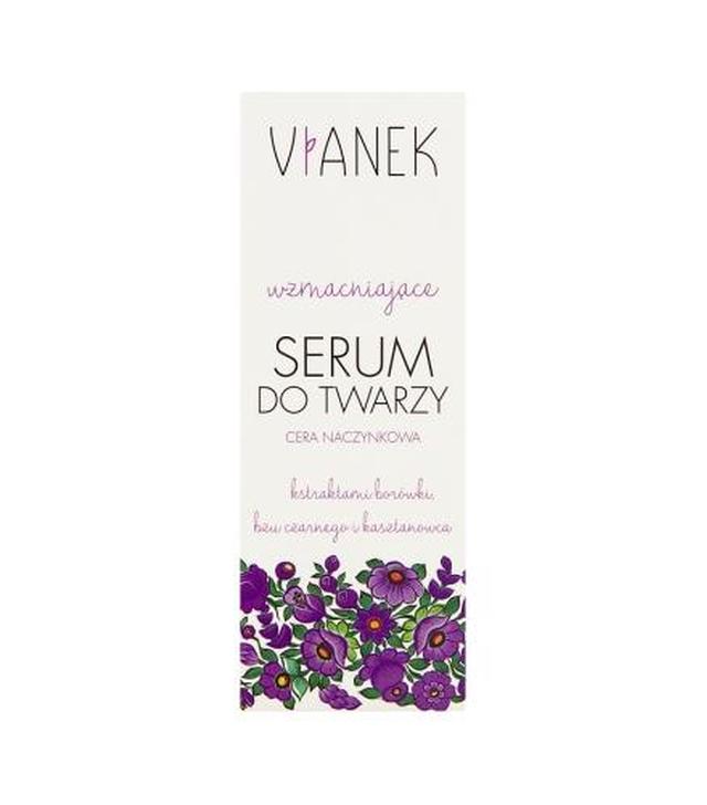 VIANEK Wzmacniające serum do twarzy, 15 ml - ważny do 2025-07-31