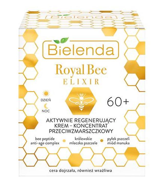 Bielenda Royal Bee Elixir 60+ Aktywnie regenerujący krem - koncentrat przeciwzmarszczkowy - 50 ml - cena, opinie, stosowanie