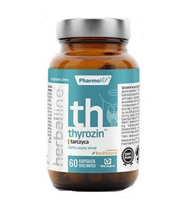 Pharmovit Herballine Thyrozin Tarczyca - 60 kaps. - cena, opinie, właściwości