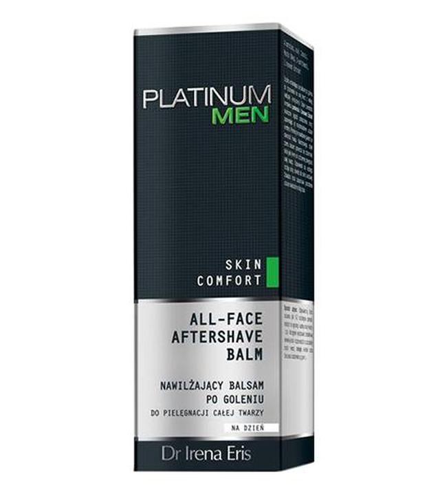Dr Irena Eris Platinum Men Nawilżający balsam po goleniu - 50 ml - cena, opinie, stosowanie