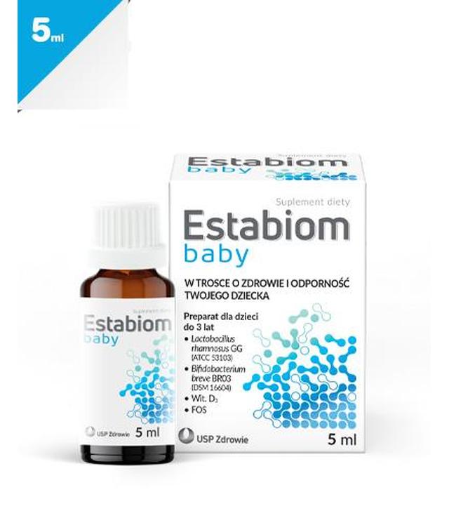 ESTABIOM BABY, 5 ml probiotyk