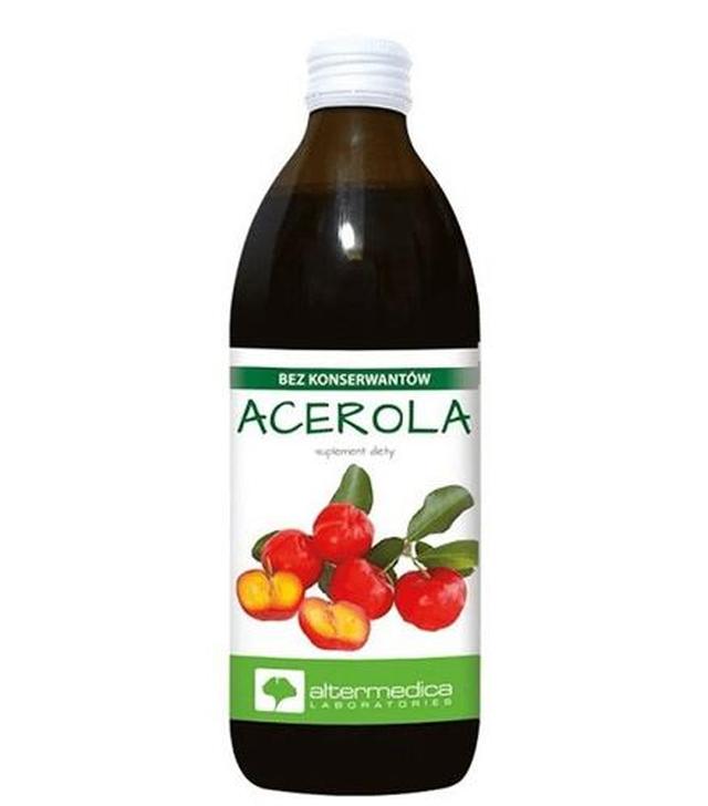 Alter Medica Acerola - 500 ml  -1018595 - zalana etykieta