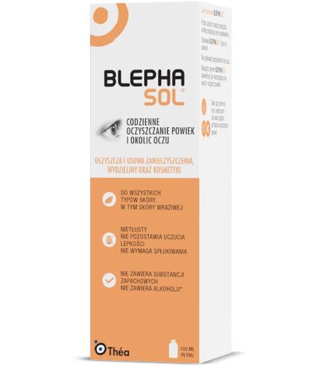 Blephasol, płyn micelarny do pielęgnacji wrażliwych powiek, 100 ml