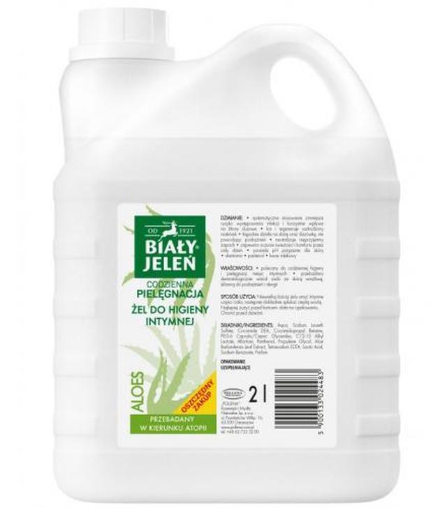 Biały Jeleń, Żel do higieny intymnej aloes, 2 l