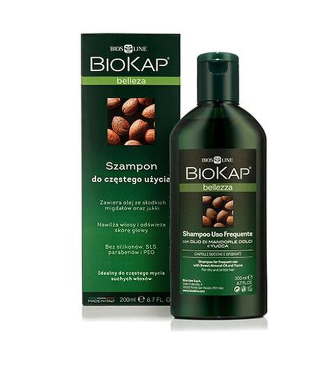 BioKap Bellezza Szampon do częstego użycia - 200 ml - cena, opinie, właściwości