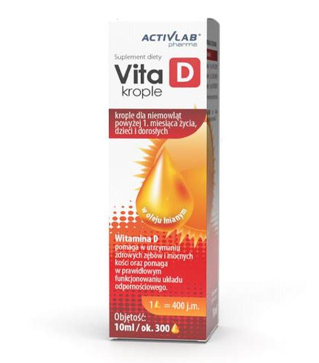 Activlab Pharma Vita D3 Krople, 10 ml