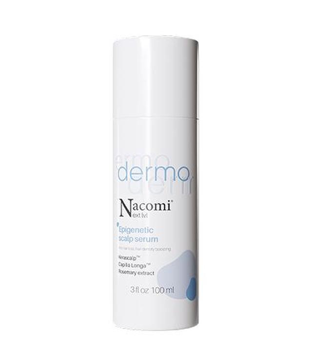 NACOMI Next lvl DERMO Epigenetyczne serum do skóry głowy, zapobiegające wypadaniu włosów i zagęszczające, 100 ml