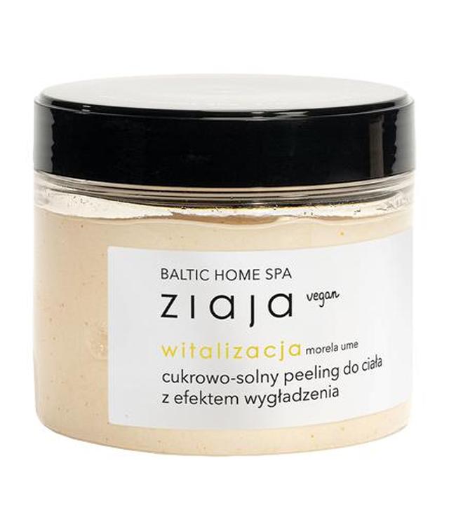 Ziaja Baltic Home Spa Witalizacja Peeling cukrowo - solny do ciała z efektem wygładzenia, 300 ml, cena, opinie, właściwości