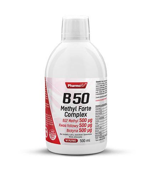 Pharmovit B 50 Methyl Forte Complex - 500 ml - cena, opinie, stosowanie